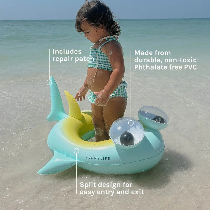 Sunny Life Kids Pool Ring Salty The Shark