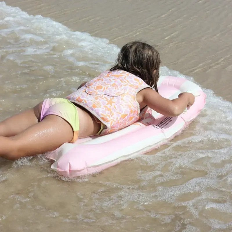 Sunny Life Kids Surf Mat (Max WT:220LBS) Dolphin Surf Co Pink Stripe