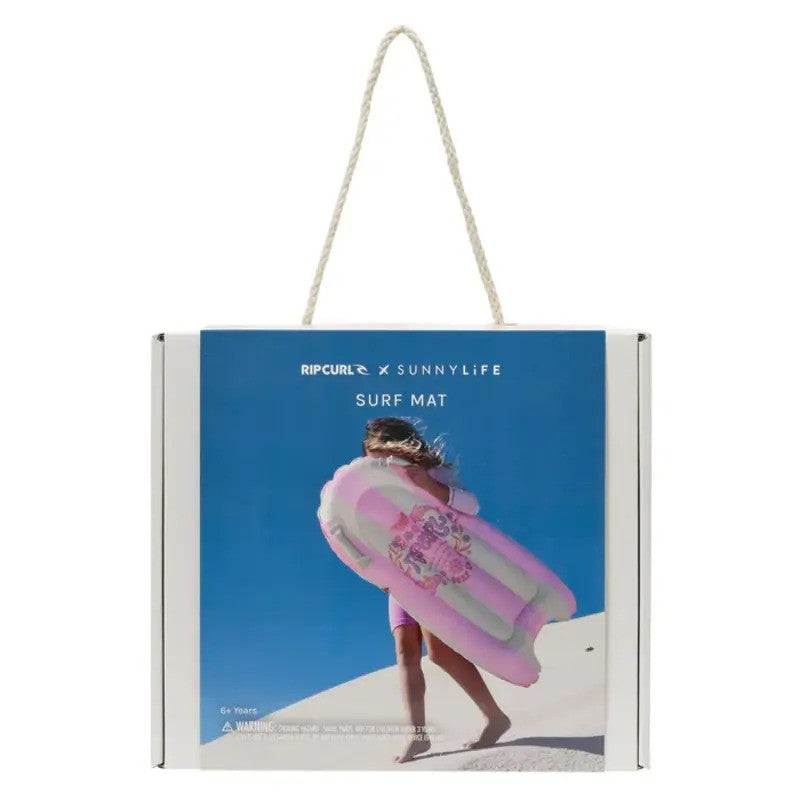 Sunny Life Kids Surf Mat (Max WT:220LBS) Dolphin Surf Co Pink Stripe