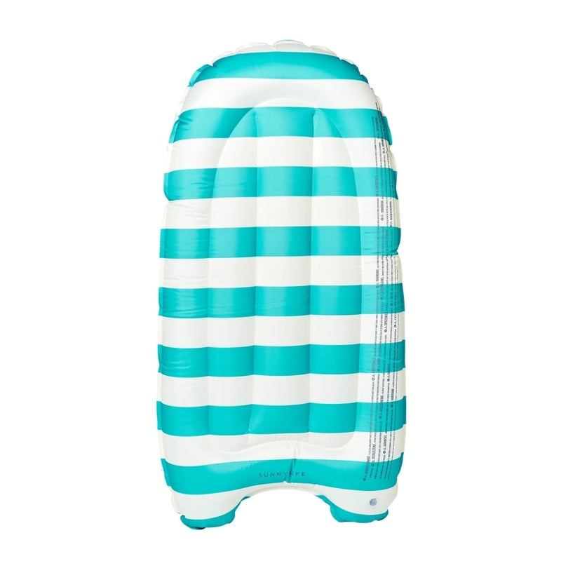 Sunny Life Kids Surf Mat (Max WT:220LBS) Poppy The Peach Green Stripe