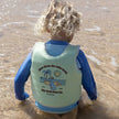 SunnyLife Kids Swim Vest Shred Turtle Aqua
