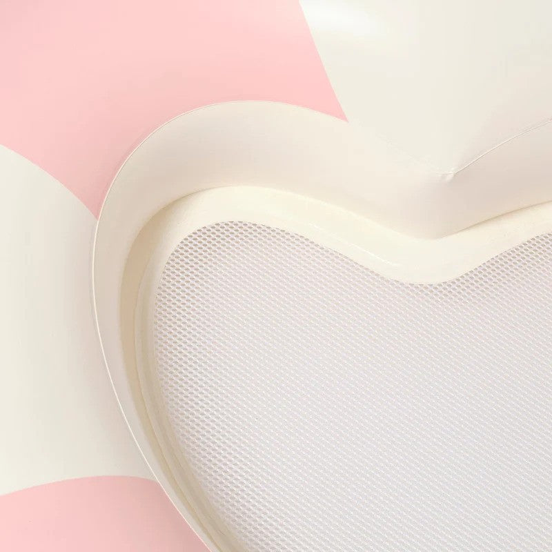 Sunny Life Luxe Tube Pool Ring Stole My Heart Pink Stripe