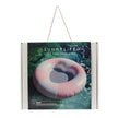 Sunny Life Luxe Tube Pool Ring Stole My Heart Pink Stripe