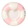 Sunny Life Luxe Tube Pool Ring Stole My Heart Pink Stripe