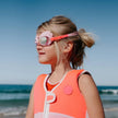 Sunny Life Mini Swim Goggles (380 UV) Neon Strawberry Melody The Mermaid