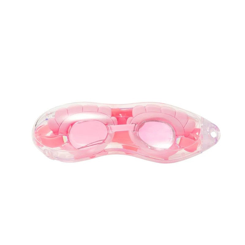 Sunny Life Mini Swim Goggles (380 UV) Neon Strawberry Melody The Mermaid