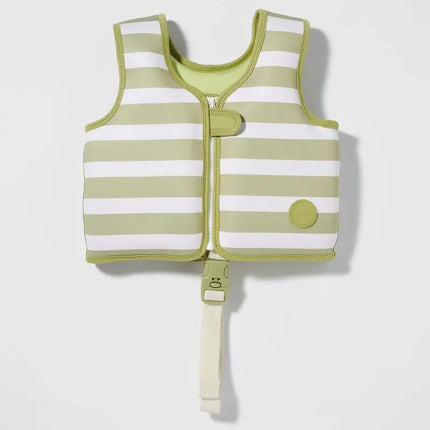 Sunnylife Kids Swim Vest Into The Wild Khaki