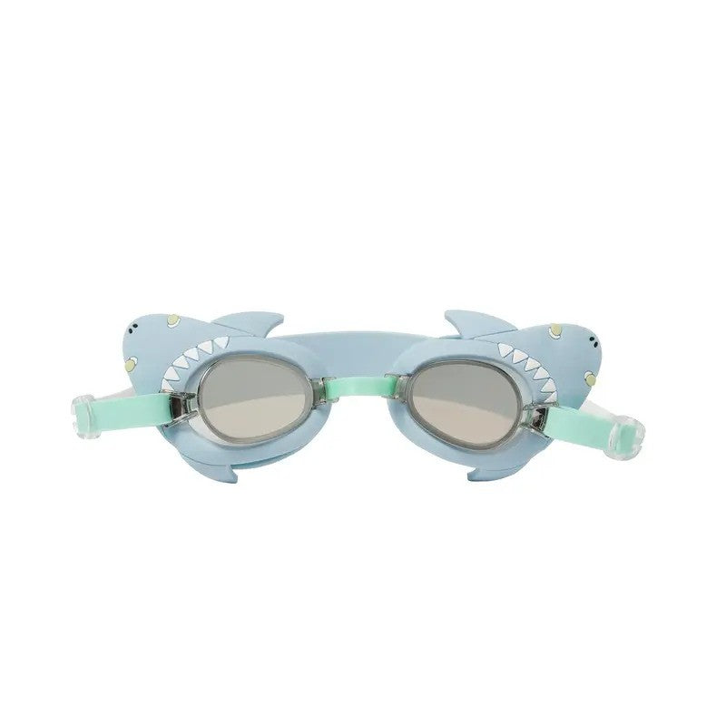 Sunnylife Mini Swimming Goggles (380 UV) Salty The Shark Aqua