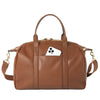 TWELVElittle Peek-A-Boo Satchel Toffee Vegan Leather+FREE Stroller Clips