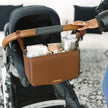 TWELVElittle Peek-A-Boo Stroller Caddy Toffee 2.0 Vegan Leather