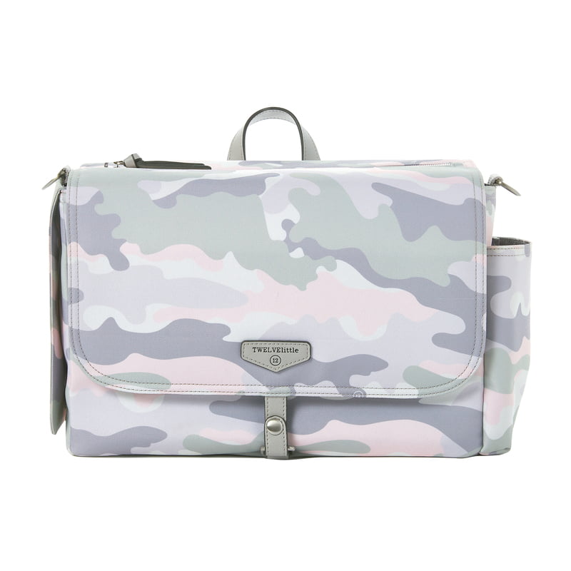 TWELVElittle Stroller Fashion Diaper Bag Caddy Blush Camo