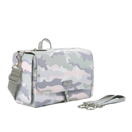 TWELVElittle Stroller Fashion Diaper Bag Caddy Blush Camo