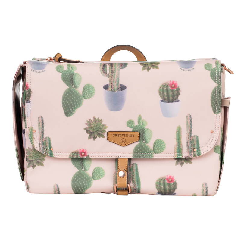 TWELVElittle Stroller Diaper Bag Caddy Cactus Print