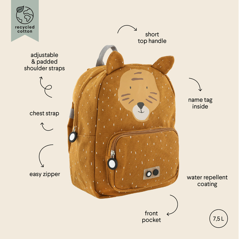 Trixie Backpack Mr. Tiger