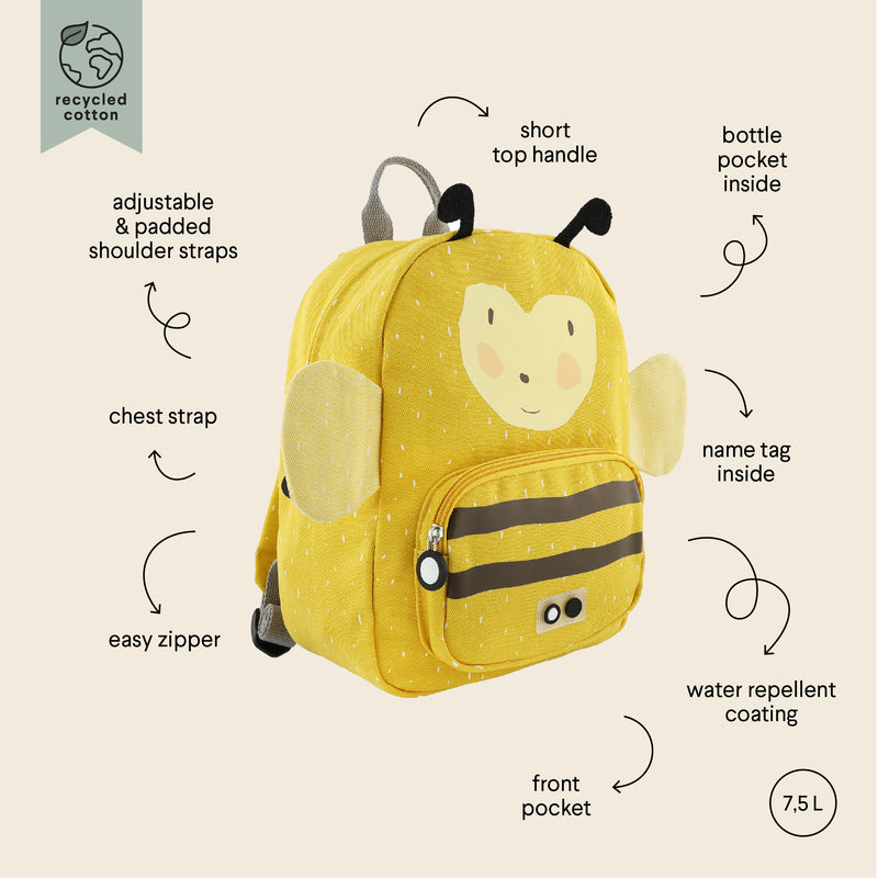 Trixie Backpack Regular Mrs. Bumblebee