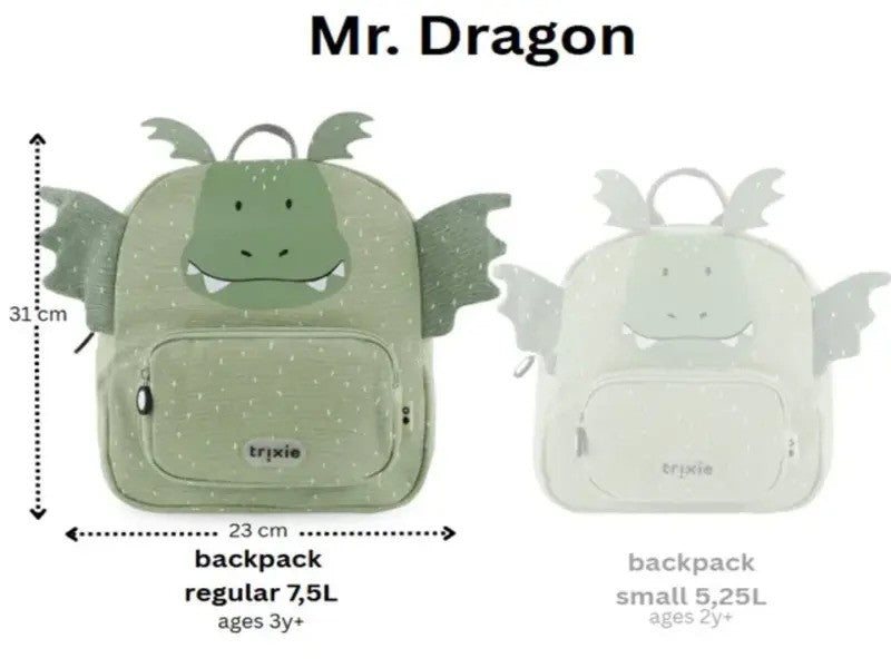 Trixie Backpack Regular Mr. Dragon