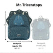 Trixie Backpack Regular Mr. Triceratops