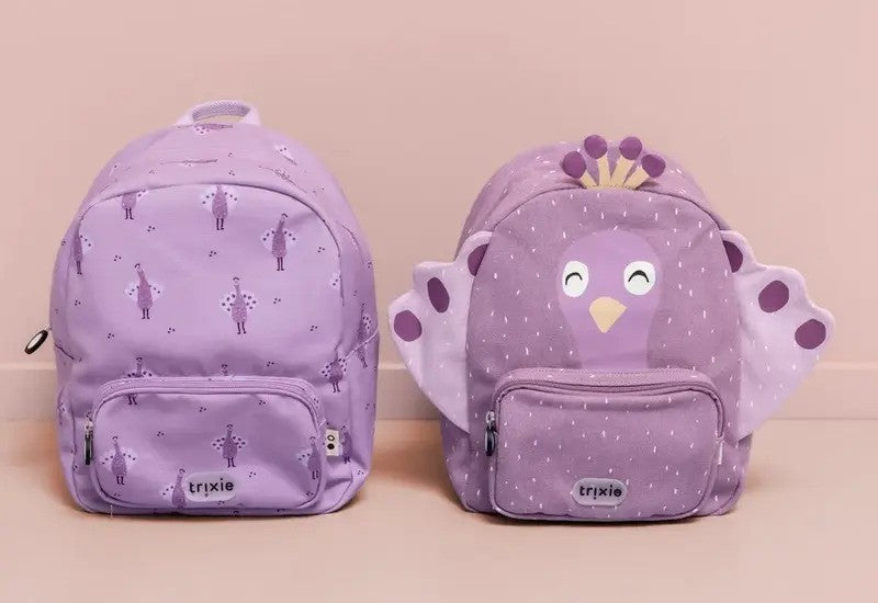 Trixie Backpack Regular Print Proud Peacock