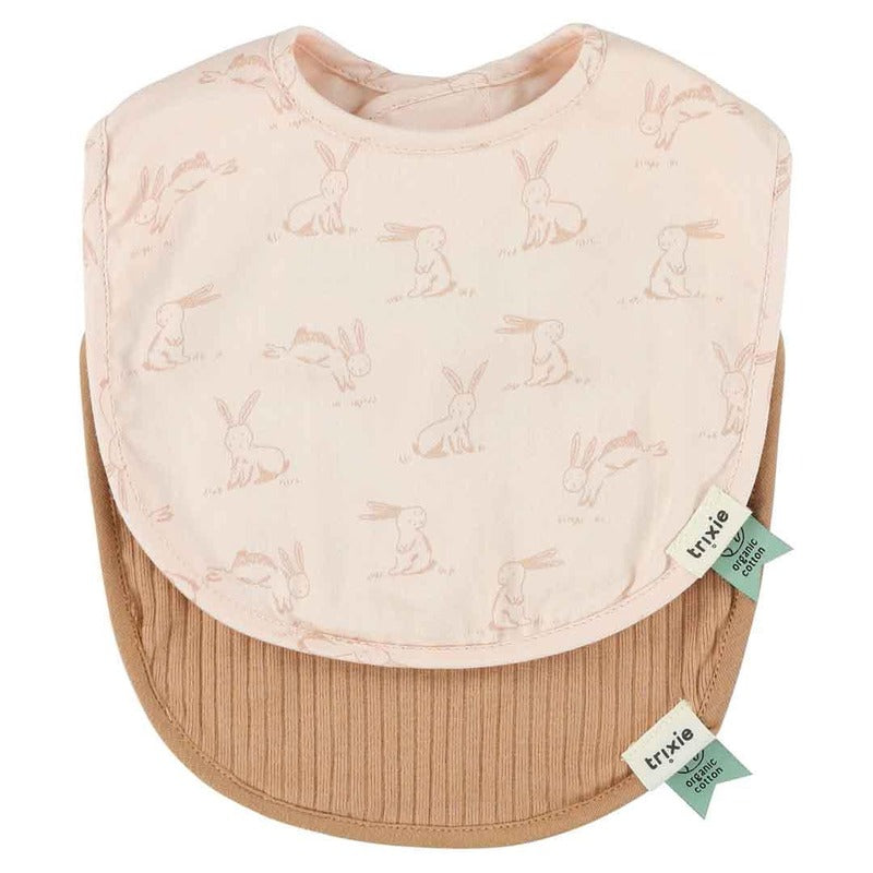 Trixie Bib Newborn Small Rosy Rabbit (Mix 2pack 0-3m)