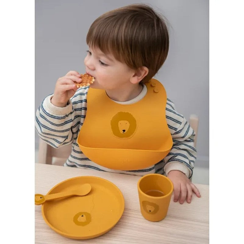 Trixie Bib Silicone Mr. Lion (2pack 4m-Plus)