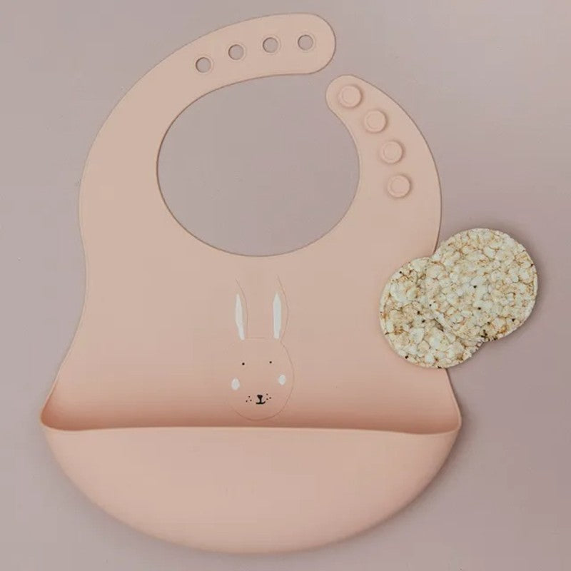 Trixie Bib Silicone Mrs. Rabbit (2pack 4m-Plus)