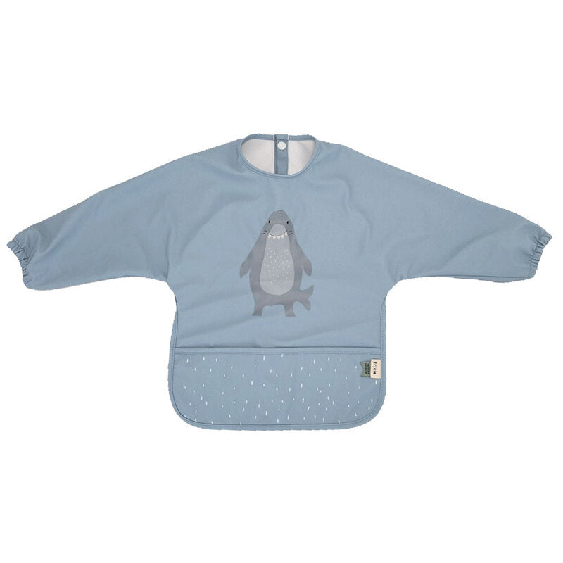 Trixie Bib Waterproof long sleeve Mr. Shark (6M-Plus)