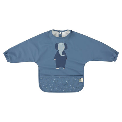 Trixie Bib Waterproof long sleeve Mrs. Elephant (6M-Plus)