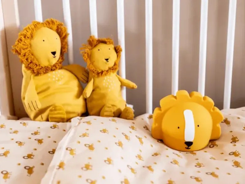 Trixie Cot Duvet Cover Lively Lion (135x100x0.7cm 0m-Plus)