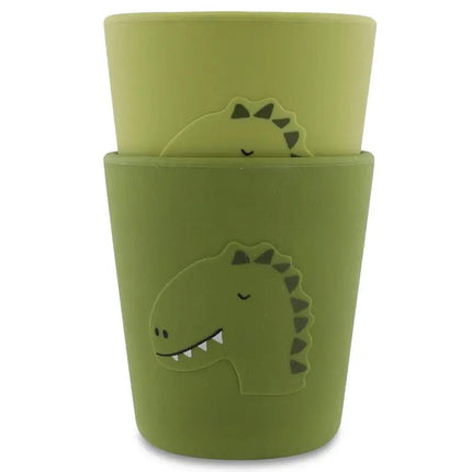Trixie Cup Silicone Mr. Dino (2Pack 4m-Plus)