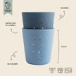 Trixie Cup Silicone Mrs. Elephant (2Pack 4m-Plus)