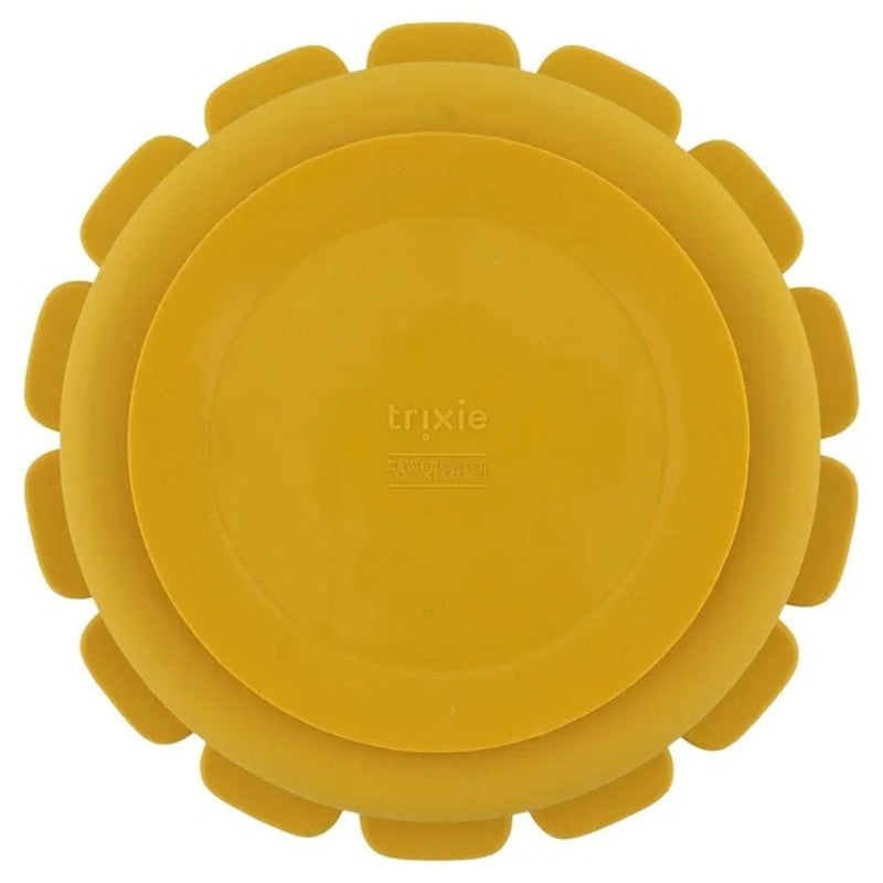 Trixie Divided Suction Plate Silicone Mr. Lion (4m-Plus)
