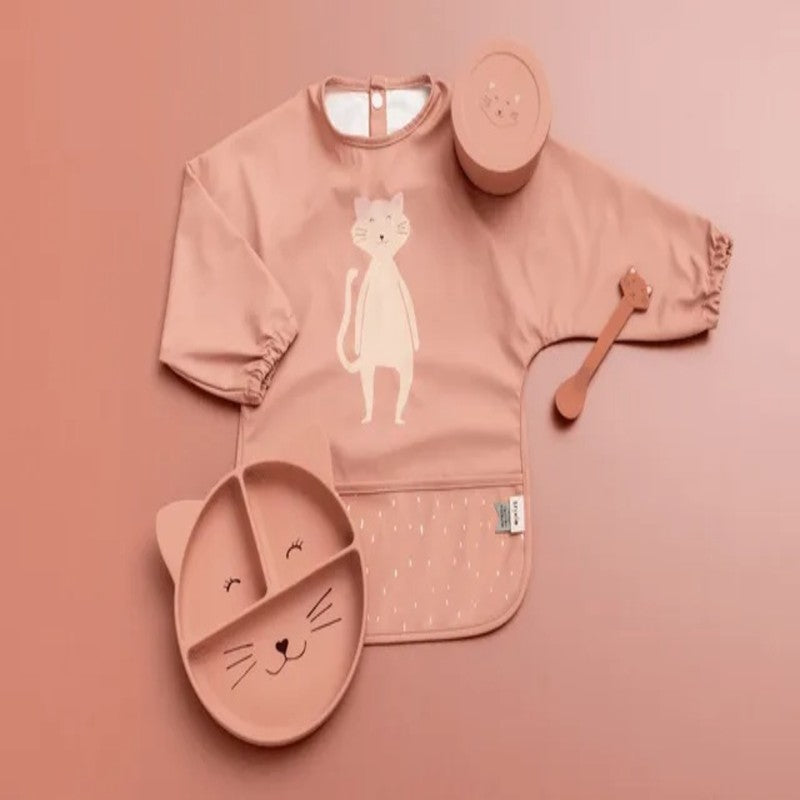 Trixie Divided Suction Plate Silicone Mrs. Cat (4m-Plus)