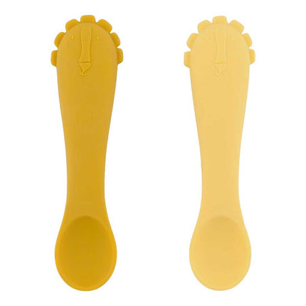 Trixie First Baby Silicone Feeding Spoon Mr. Lion (2Pack 4m-Plus)