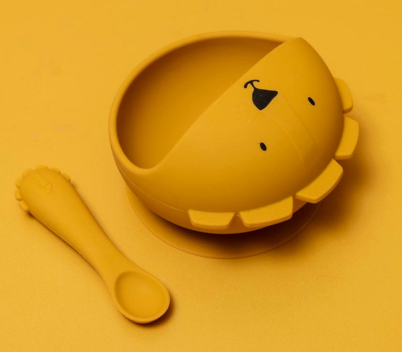 Trixie First Baby Silicone Meal Set Mr. Lion (4m-Plus)