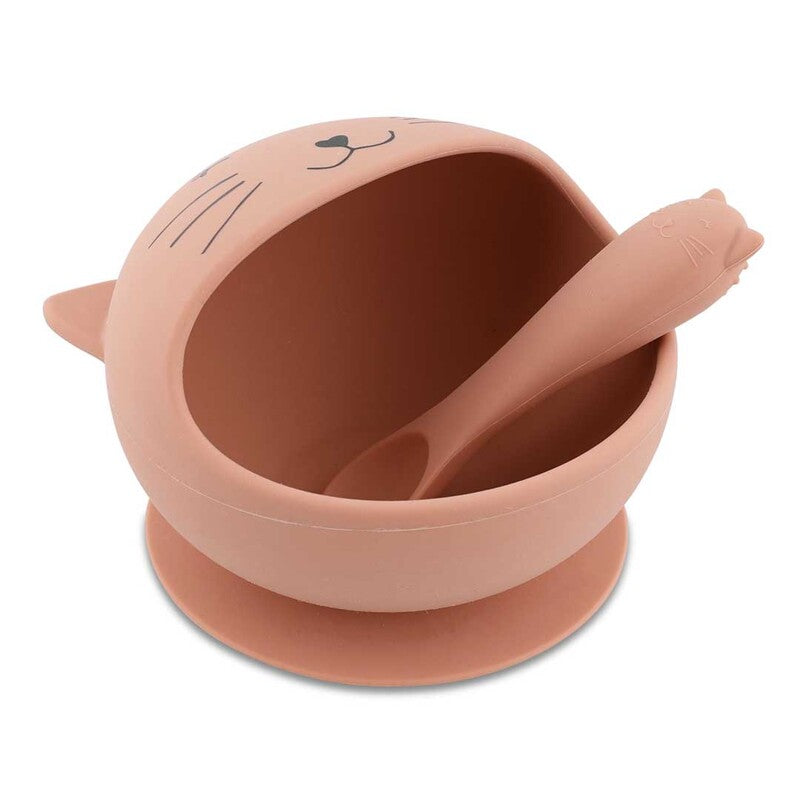 Trixie First Baby Silicone Meal Set Mrs. Cat (4m-Plus)