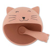 Trixie First Baby Silicone Meal Set Mrs. Cat (4m-Plus)