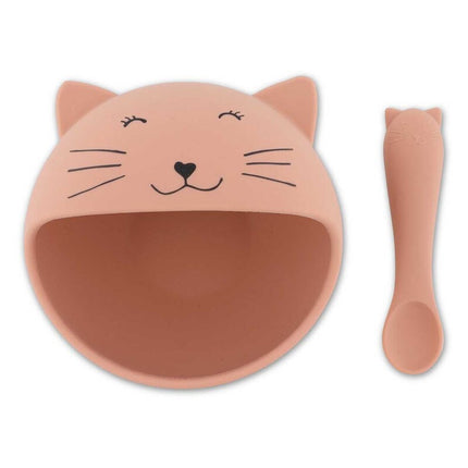 Trixie First Baby Silicone Meal Set Mrs. Cat (4m-Plus)
