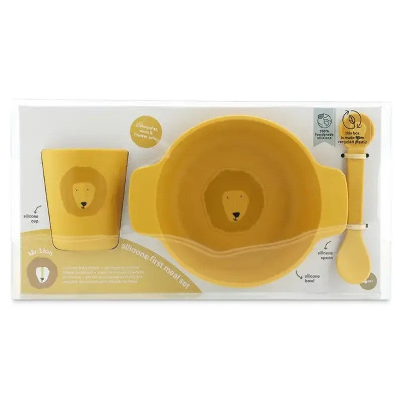 Trixie First Meal Silicone Set Mr. Lion (4m-Plus)