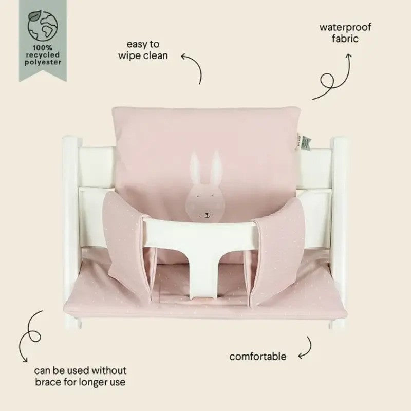 Trixie High Chair Cushion Waterproof Mrs. Rabbit (6M)