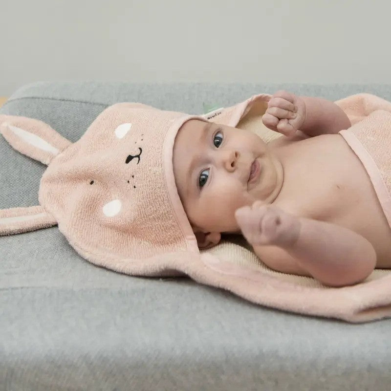 Trixie Hooded Towel (75X75CM) Mrs. Rabbit