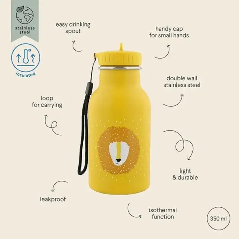 Trixie Insulated Drinking Bottle 350ML Mr. Lion