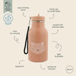 Trixie Insulated Drinking Bottle 350ML Mrs. Cat