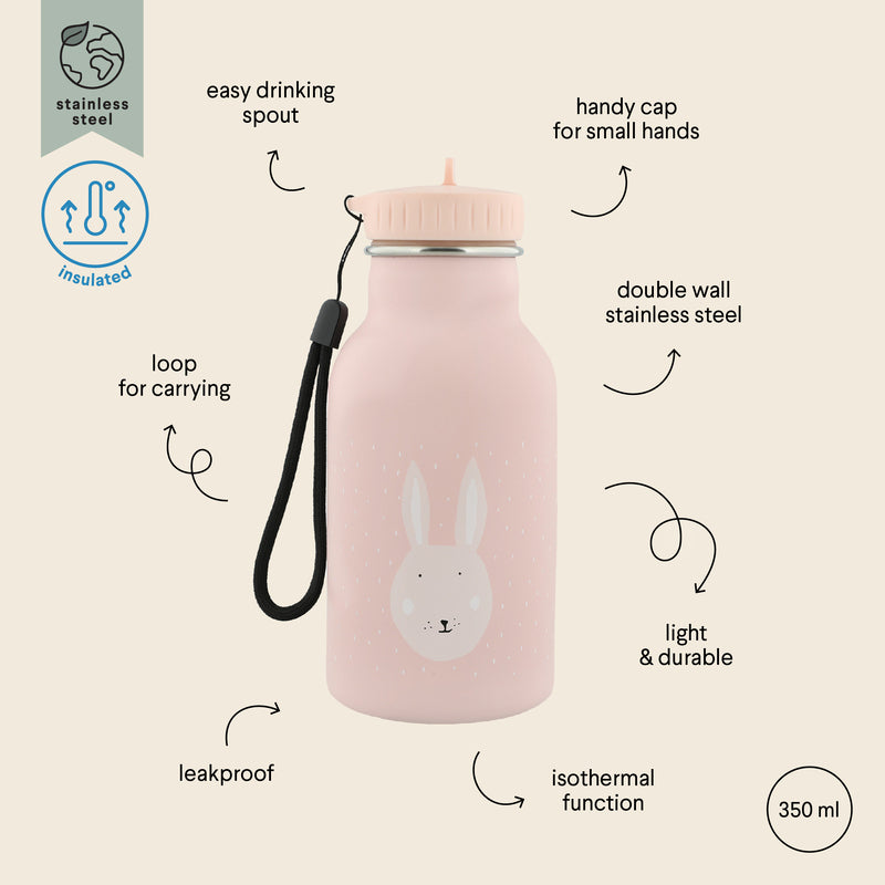 Trixie Insulated Drinking Bottle 350ml Mrs. Rabbit