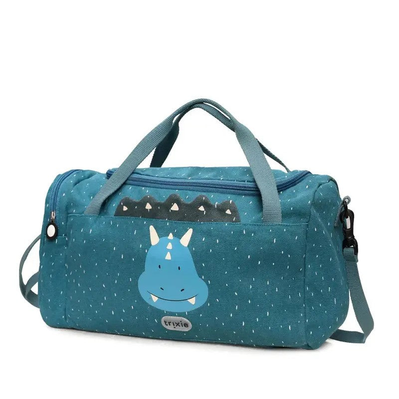 Trixie Kids Duffle (Sports,Gym) Bag Mr.Triceraptos