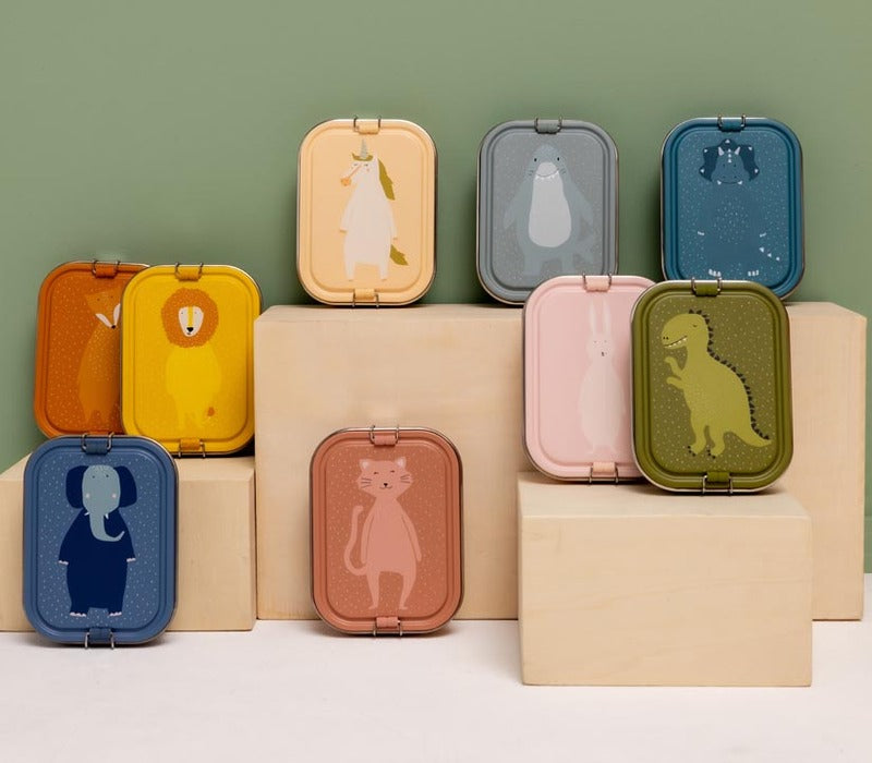 Trixie Kids Stainless Steel Lunch Box Large Mr. Lion