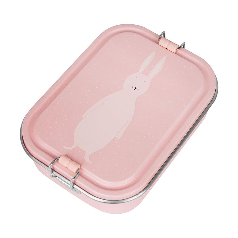 Trixie Kids Stainless Steel Lunch Box Large Mrs. Rabbit