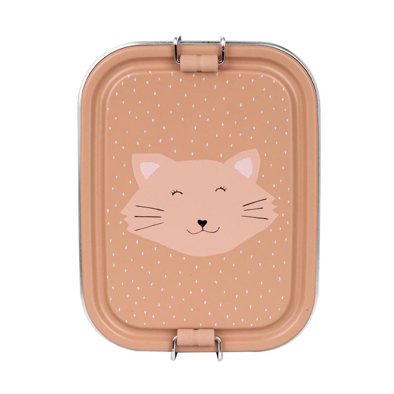 Trixie Kids Stainless Steel Lunch Box Small Mrs. Cat