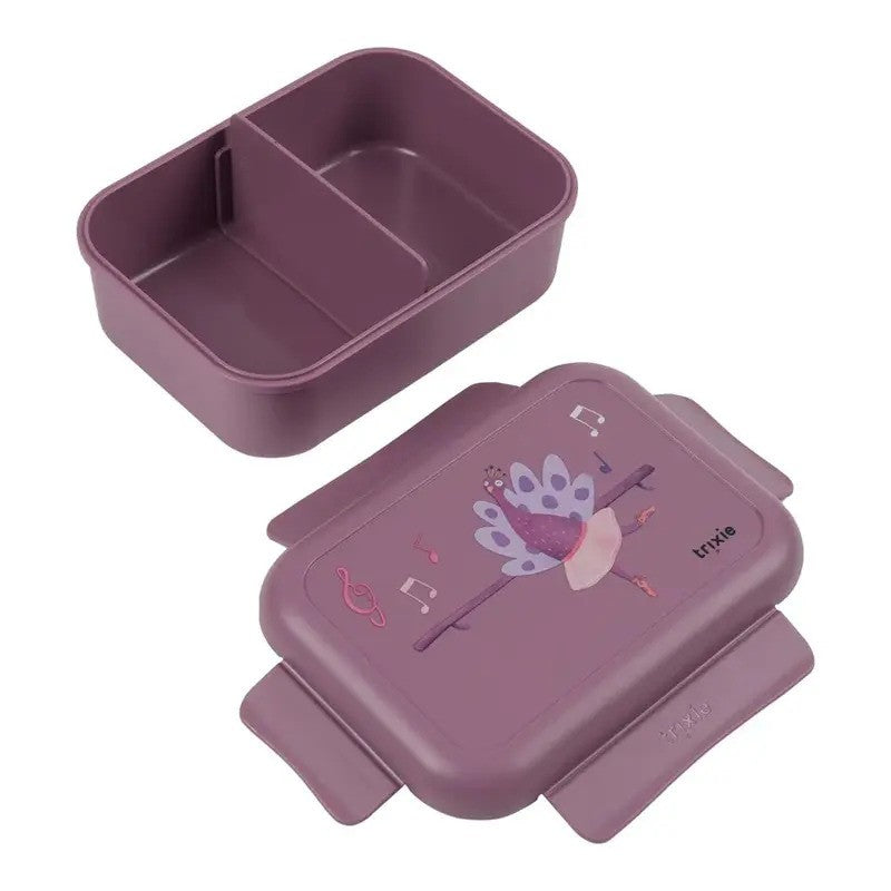 Trixie Lunch Box With Clips Ballerina Mrs. Peacock
