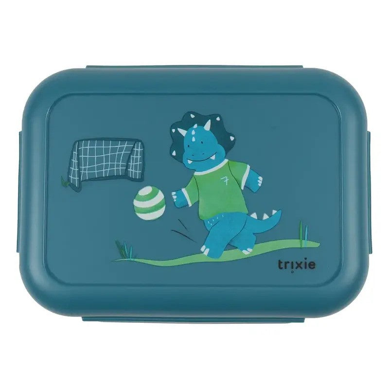 Trixie Lunch Box With Clips Ballplayer Mr. Triceratops