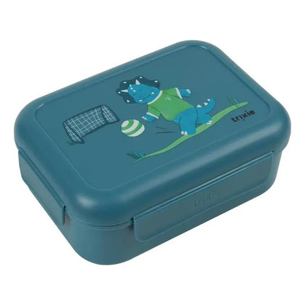 Trixie Lunch Box With Clips Ballplayer Mr. Triceratops
